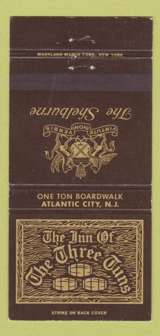 Matchbook Cover - The Shelburne Atlantic City NJ 30 Strike