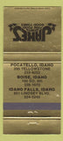 Matchbook Cover - Jacke's Spirits Pocatello Boise Idaho Falls ID 30 Strike
