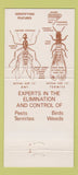 Matchbook Cover - Griggs and Browne Pest Control Providence RI 30 Strike