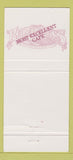 Matchbook Cover - Kaminsky's Cafe Mount Pleasant Charleston SC 30 Strike