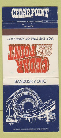 Matchbook Cover - Cedar Point Amusement Sandusky OH WEAR 30 Strike