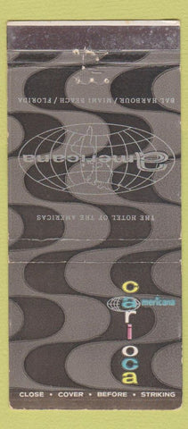 Matchbook Cover - Americana Resort Miami Beach FL WEAR 30 Strike