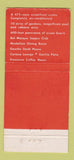Matchbook Cover - Americana Resort Miami Beach FL WEAR 30 Strike