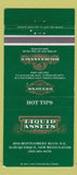 Matchbook Cover - Liquid Assets Restaurant Albuquerque NM 30 Strike