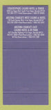 Matchbook Cover - Stratosphere Hotel Las Vegas NV casino 30 Strike