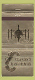 Matchbook Cover - Fish and Bull Restaurant Christmas WEAR 30 Strike
