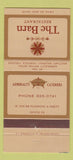 Matchbook Cover - Barn Restaurant Norfolk VA 30 Strike