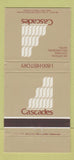 Matchbook Cover - Cascades Williamsburg VA WEAR 30 Strike
