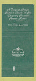 Matchbook Cover - Banyan Resort Key West FL 30 Strike