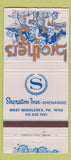 Matchbook Cover - Brothers 3 Sheraton Shenango West Middlesex PA 30 Strike