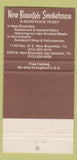 Matchbook Cover - New Braunfels Smokehouse TX San Antonio 30 Strike