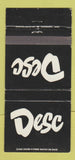 Matchbook Cover - Desc Defense Electronics Dayton OH 30 Strike