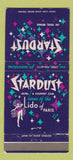 Matchbook Cover - Stardust Hotel Casino Las Vegas NV girlie 30 Strike