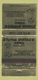 Matchbook Cover - China Palace Restaurant ST Paul MN 30 Strike