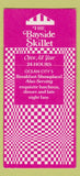 Matchbook Cover - Bayside Skillet Ocean City MD 30 Strike