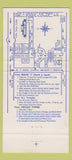 Matchbook Cover - Barge Club Carlstadt NJ lobster 30 Strike