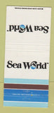 Matchbook Cover - Sea World WORN 30 Strike