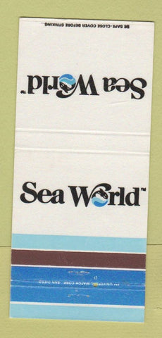 Matchbook Cover - Sea World WORN 30 Strike