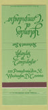 Matchbook Cover - Yolanda's al Campidoglio Washington DC 30 Strike