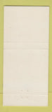 Matchbook Cover - Stratoflex Hose Fittings Baltimore MD 30 Strike