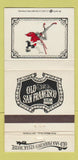 Matchbook Cover - Old San Francisco Houston Dallas Austin TX WORN 30 Strike