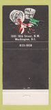 Matchbook Cover - Harvey's Restaurant Washington DC 30 Strike
