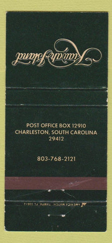 Matchbook Cover - Kiawah Island Charleston SC WEAR 30 Strike
