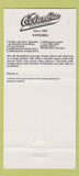 Matchbook Cover - Columbia Ybor City Sarasota St Augustine FL 30 Strike