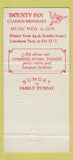 Matchbook Cover - Bounty Inn Hewlett LI NY 30 Strike