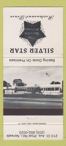Matchbook Cover - Silver Star Restaurant Norwalk CT 30 Strike