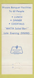 Matchbook Cover - The Voyageur St Clair MI 30 Strike