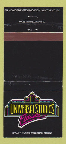 Matchbook Cover - Universal Studios Florida FL Orlando WEAR 30 Strike