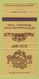 Matchbook Cover - Poppa's Porch Richardson TX 30 Strike