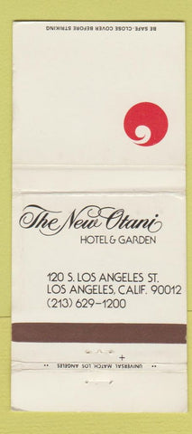 Matchbook Cover - New Otani Hotel Los Angeles CA WEAR 30 Strike