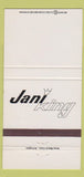 Matchbook Cover - Jani King Custodian Maintenance 30 Strike
