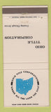 Matchbook Cover - Ohio Title Corp OH 30 Strike