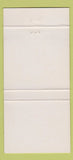 Matchbook Cover - Orchid? Bird 30 Strike