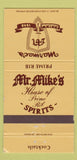 Matchbook Cover - Marmac's Downey Garden Grove Santa Ana CA 30 Strike