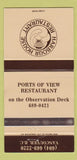 Matchbook Cover - Harbour House Restaurant Vancouver BC WEAR 30 Strike