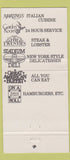 Matchbook Cover - Claridge Casino Hotel Atlantic City NJ 30 Strike