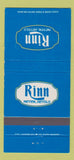 Matchbook Cover - Rinn Motor Hotels Salt Lake City Provo UT  30 Strike