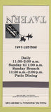 Matchbook Cover - Tavern Brattleboro VT 30 Strike