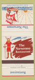 Matchbook Cover The Norseman Restaurant Chaska MN Cokato St Bonifacius 30 Strike