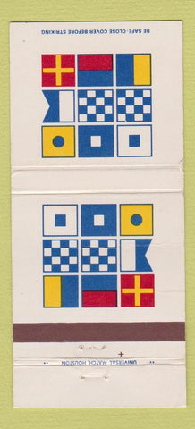 Matchbook Cover - Spinnaker Restaurant Houston TX WEAR 30 Strike