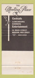 Matchbook Cover - Meeting Place French Madison NJ 30 Strike