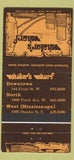 Matchbook Cover - Whaler's Wharf Mississauga ON 30 Strike