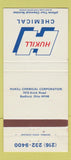 Matchbook Cover - Hukill Chemical Bedford OH 30 Strike