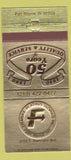 Matchbook Cover - Franke Plating Works 1980 Fort Wayne IN 30 Strike
