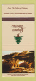 Matchbook Cover - Lebanese Taverna Washington DC Arlington VA 30 Strike