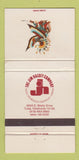 Matchbook Cover - Jim Halsey Company Tulsa OK Los Angeles London 30 Strike